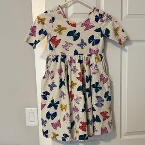 Hanna Andersson Butterfly Print Dress size 8